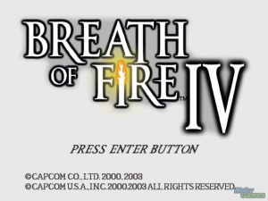 BoF4 Titlescreen